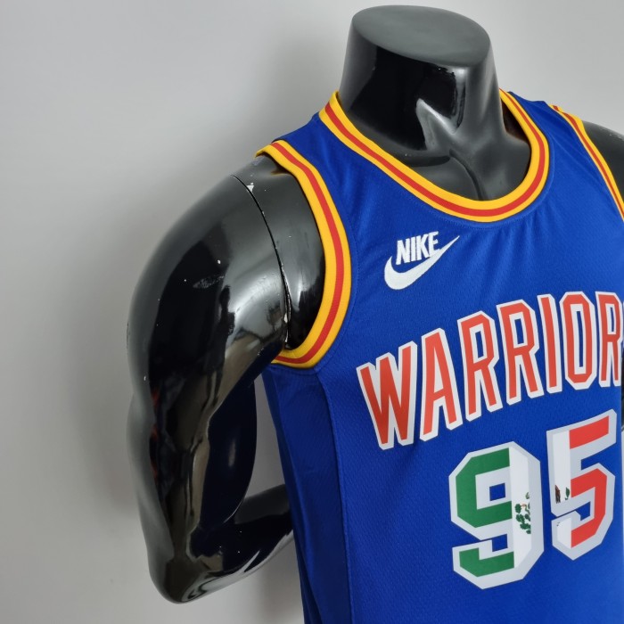 Juan Toscano-Anderson Golden State Warriors Swingman Jersey Mexico Exclusive Blue