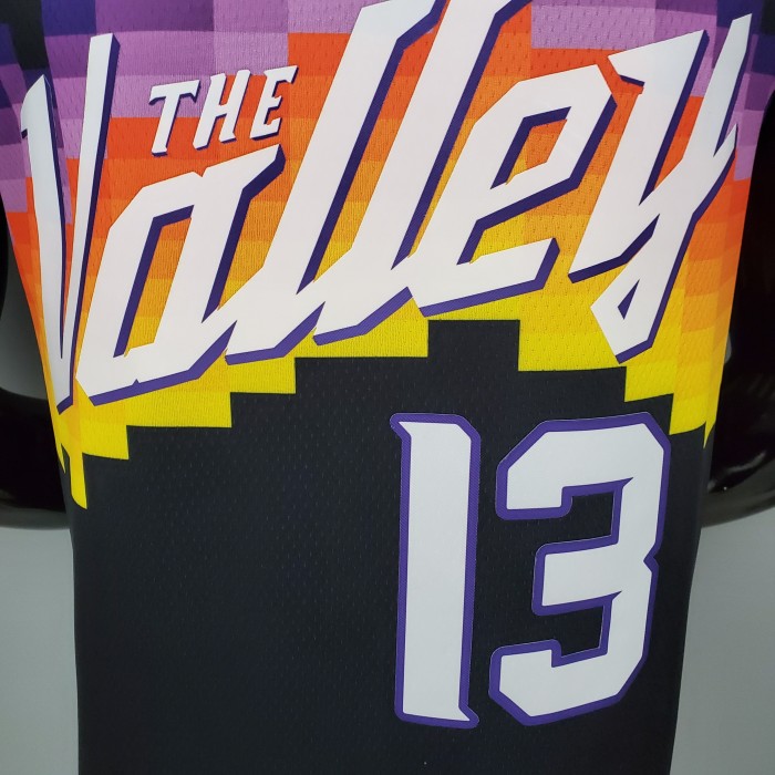 Steve Nash Phoenix Suns City Edition Swingman Jersey Black