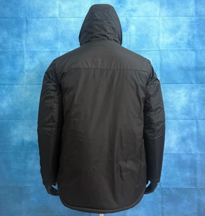 Manchester City Autumn Winter Mid-Length Insulated Hooded Coat - Fashion Sports Football Jacket