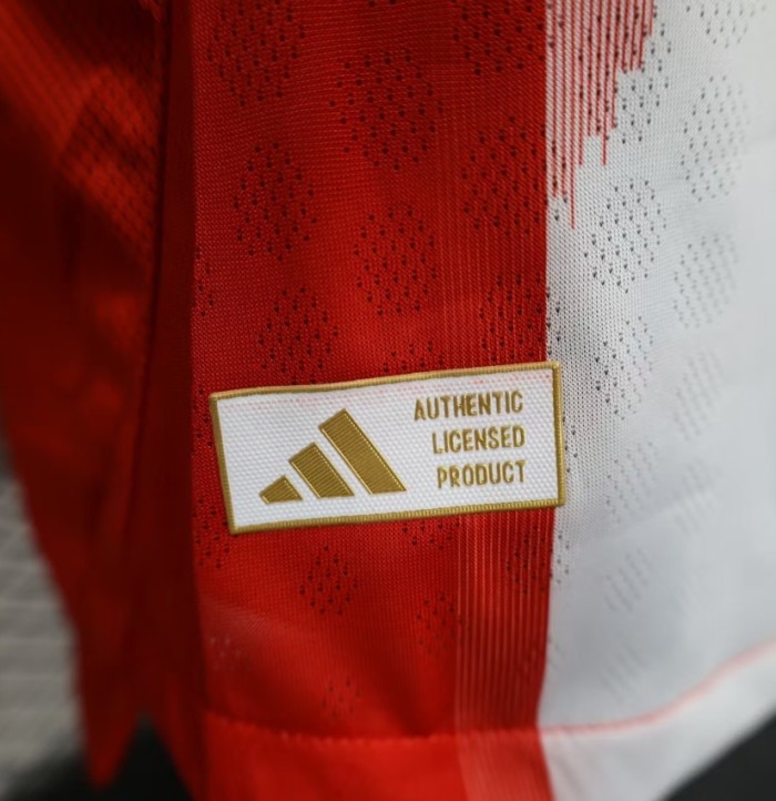 Bayern Munich Home Player Long Sleeve Jersey 25/26
