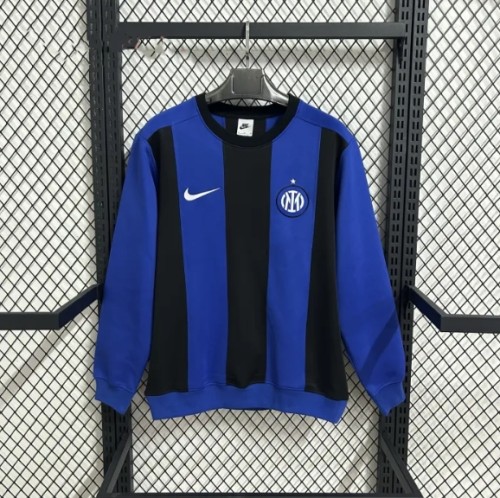Inter Milan Hoodless Sweatshirt Training Jersey 25/26