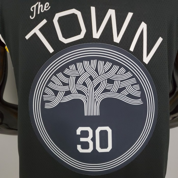 Stephen Curry Golden State Warriors Bonus Edition Swingman Jersey Black