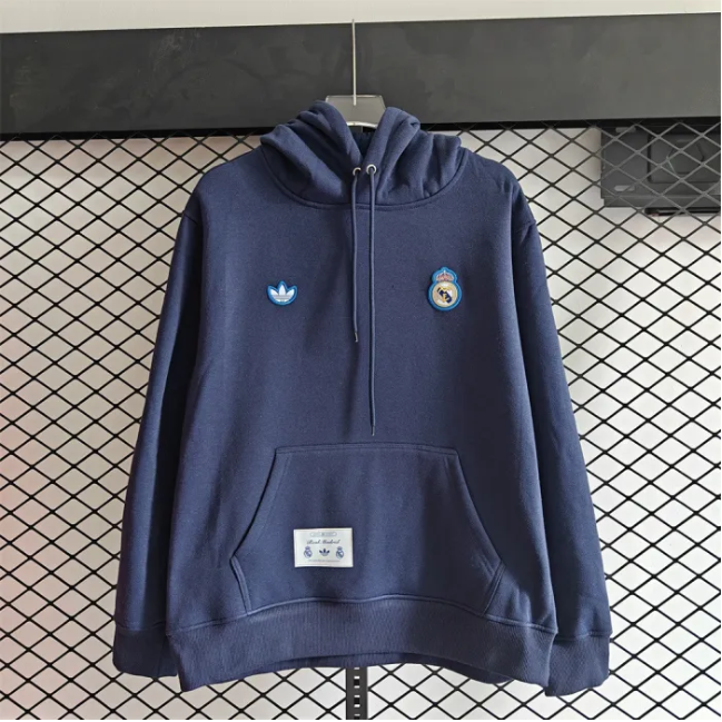 Real Madrid Hoodie Sweatshirt Training Jersey 25/26 (Multiple colors)