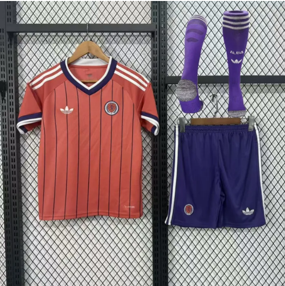 Scotland 2026 World Cup Away Kids Suit & Socks
