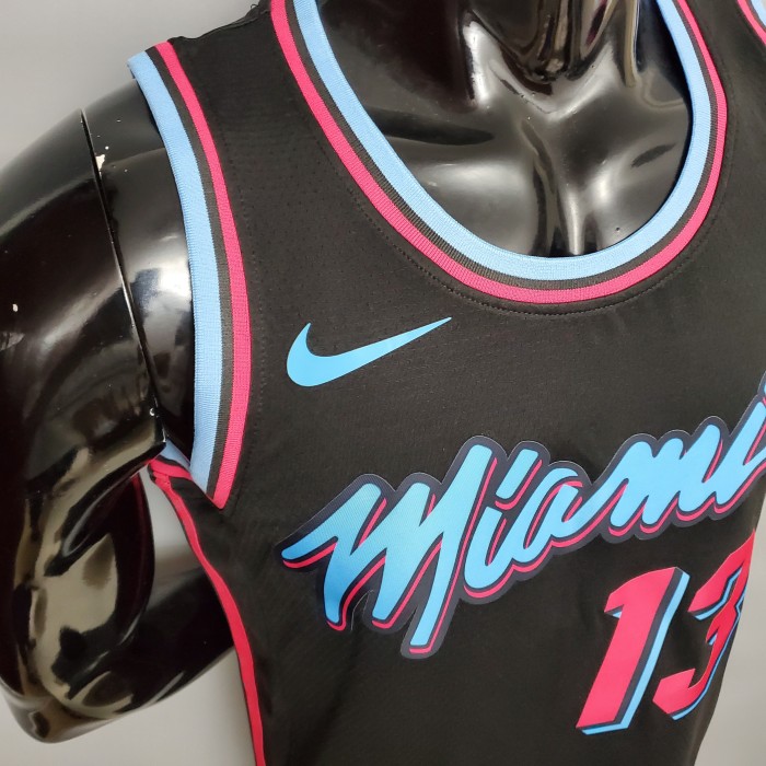 Bam Adebayo Miami Heat Swingman Jersey Black