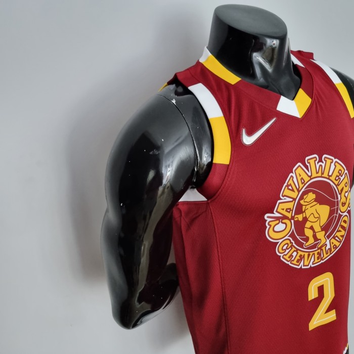Kyrie Irving Cleveland Cavaliers 2022 Urban Edition Swingman Jersey Red