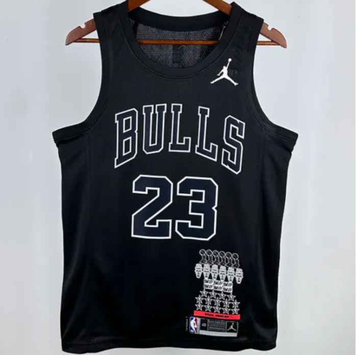 Chicago Bulls Jersey Flyers Black