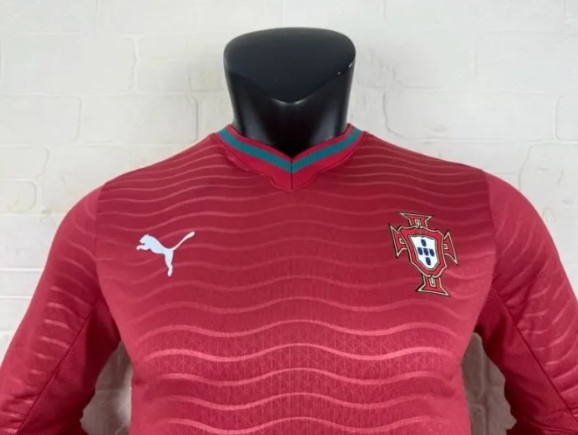 Portugal 2026 World Cup Home Player Version Men long sleeve Jersey