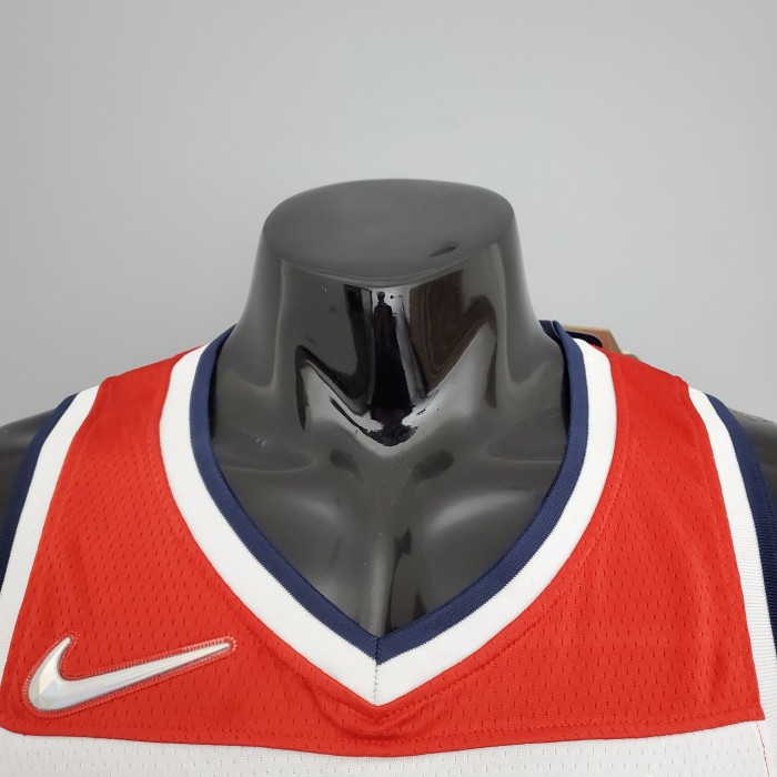 Bradley Beal Washington Wizards 75th Anniversary Swingman Jersey Red White
