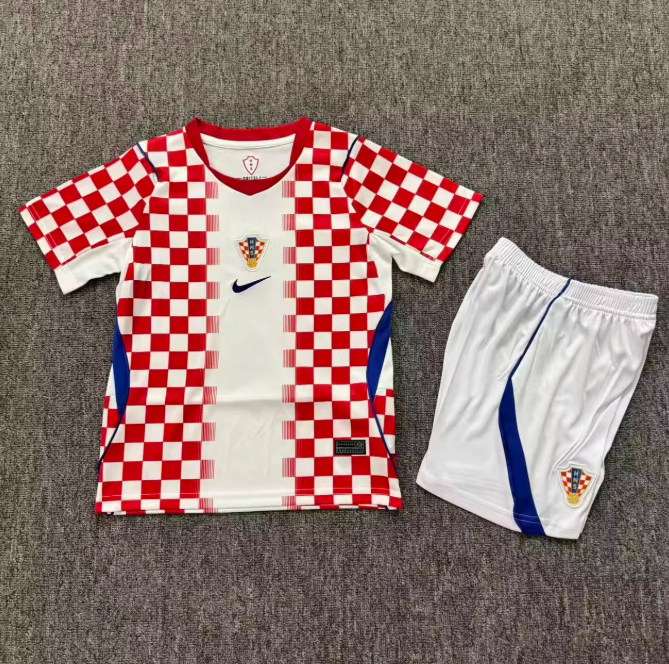 Croatia 2026 World Cup Home Kids Suit