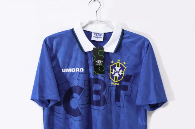 Brazil Away Retro Jersey 1991/93