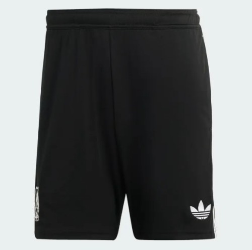 Liverpool Goalkeeper Black Shorts 25/26