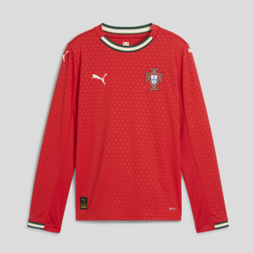 Portugal Euro 2025 Home Long Sleeve Man Jersey