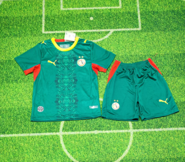 Senegal 2026 World Cup Away Kids Suit