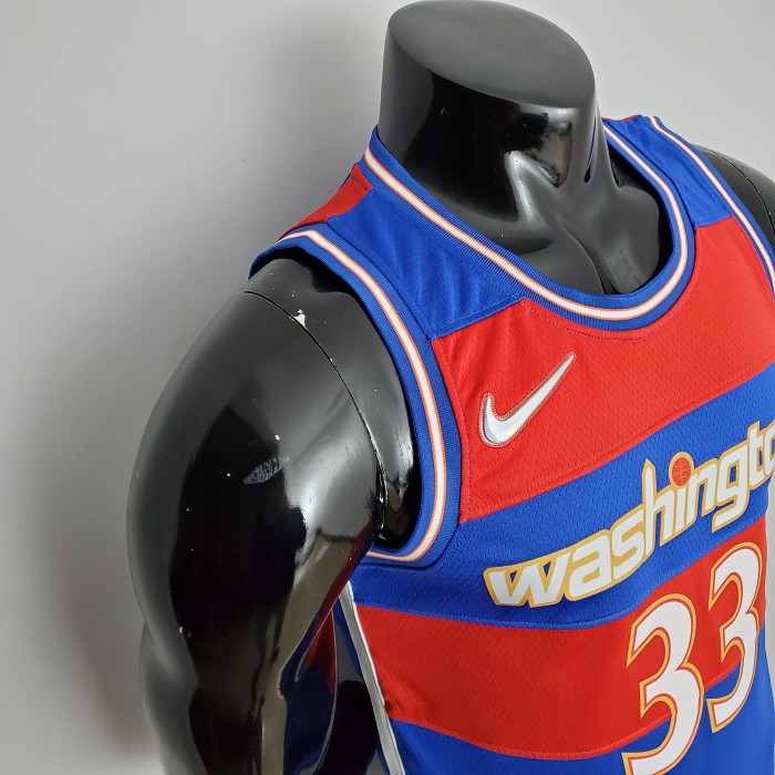 Kyle Kuzma Washington Wizards 75th Anniversary Swingman Jersey Blue