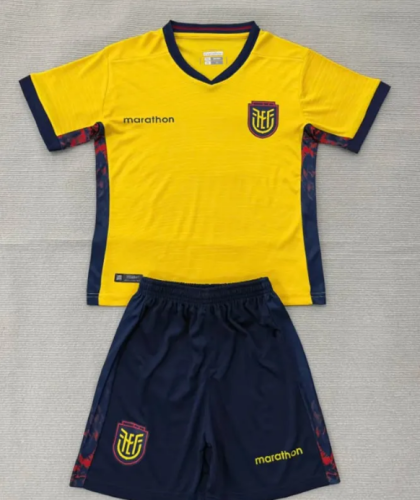 Ecuador 2026 World Cup Home Kids Suit