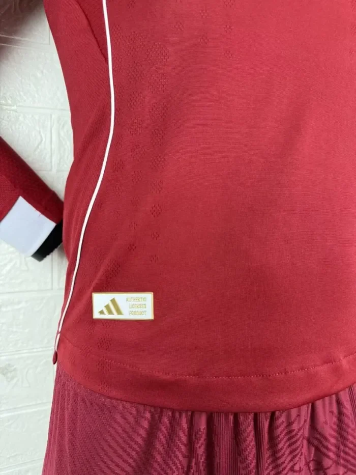 Liverpool Home Player Version Long Sleeve Jersey 25/26