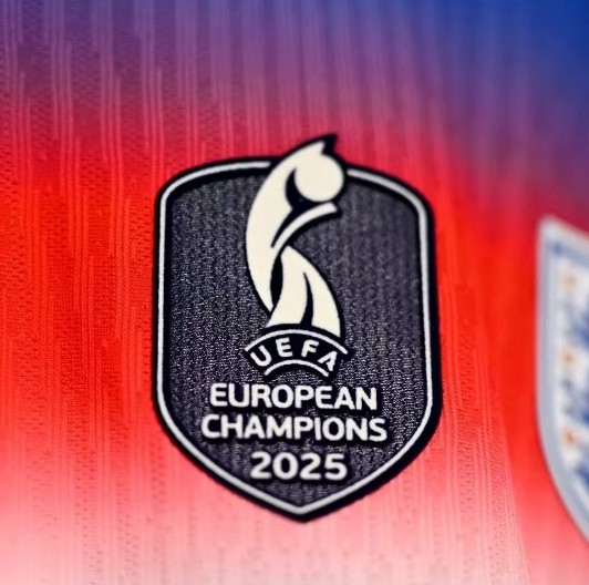 England Women's Team Euro 2025 Away Woman Jersey