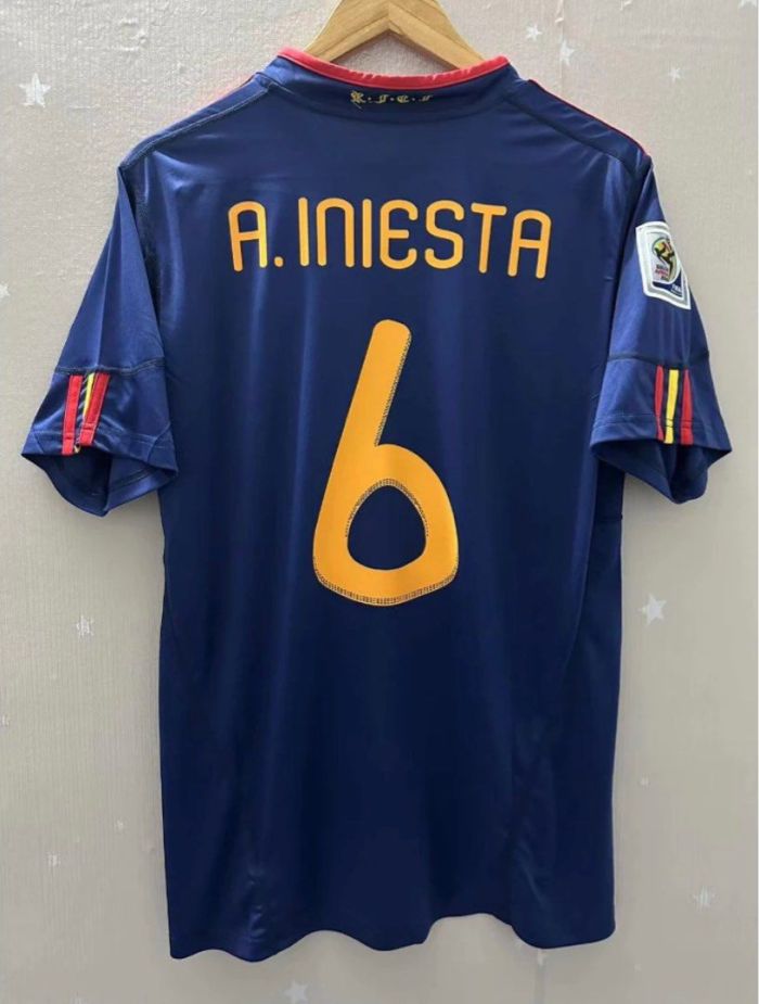 Spain Away Retro Jersey 2009/10