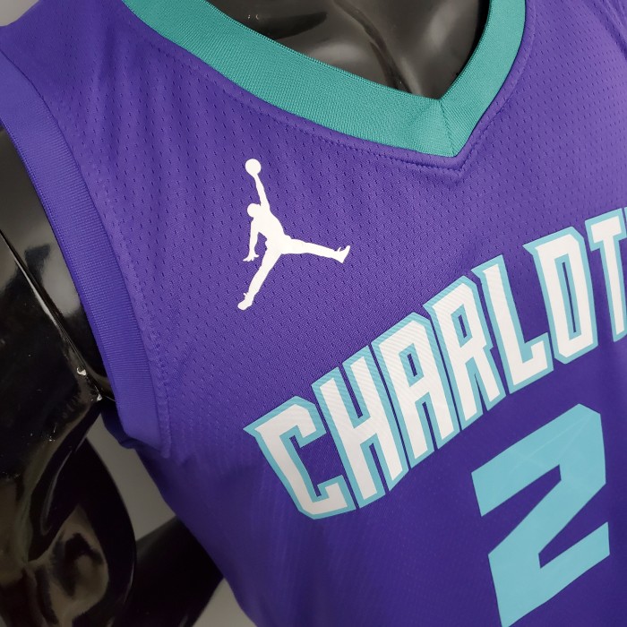 LaMelo Ball Charlotte Hornets Swingman Jersey Purple