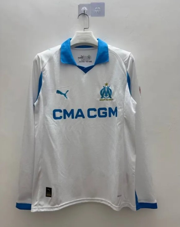 Marseille Home Long Sleeve Man Jersey 25/26