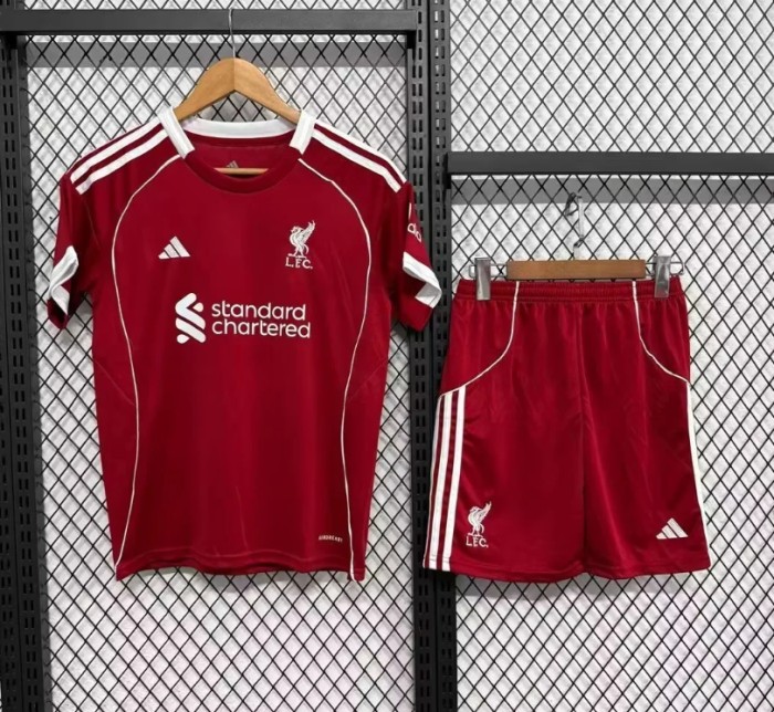 Liverpool Home Man Jersey Adult suit 2025/26