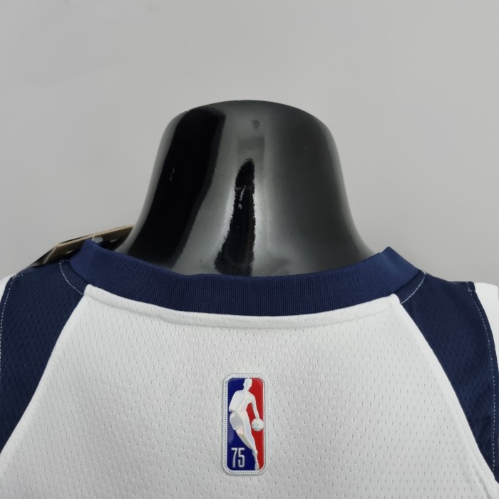 Anthony Edwards Minnesota Timberwolves 75th Anniversary Swingman Jersey White