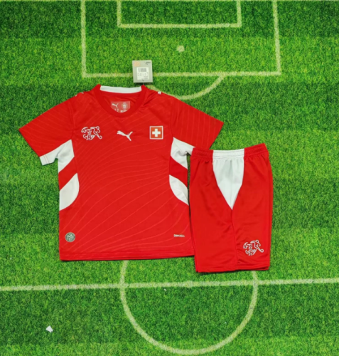 Switzerland 2026 World Cup Home Kids Suit