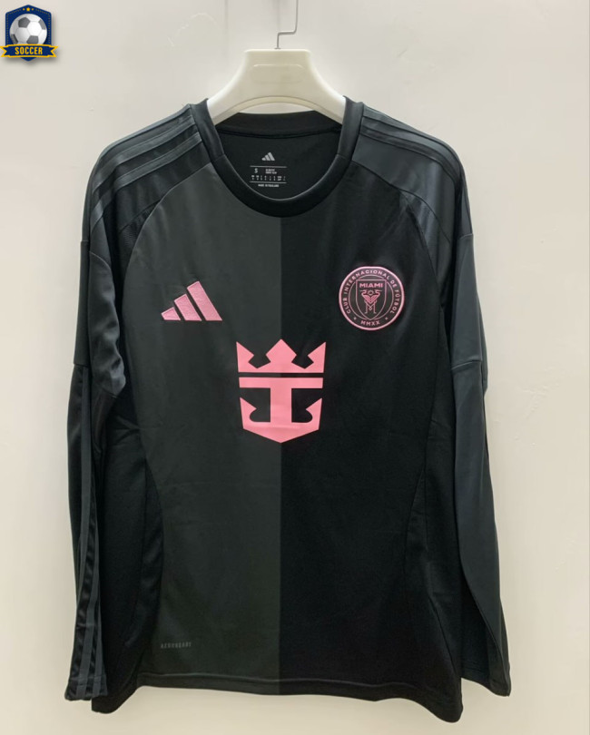 Inter Miami Away Long Sleeve Man Jersey 24/25