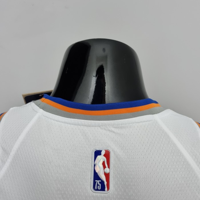 Jeremy Lin New York Knicks 75th Anniversary Swingman Jersey White