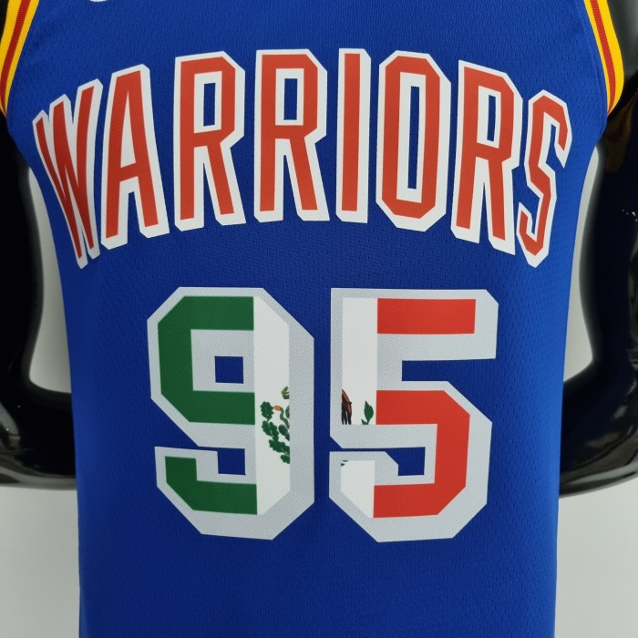 Juan Toscano-Anderson Golden State Warriors Swingman Jersey Mexico Exclusive Blue