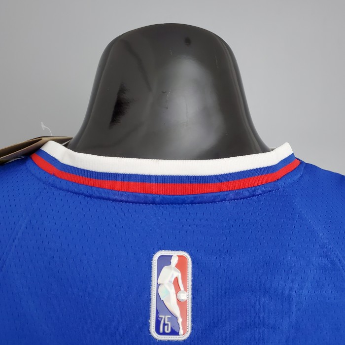 Kawhi Leonard LA Clippers 75th Anniversary Swingman Jersey Blue