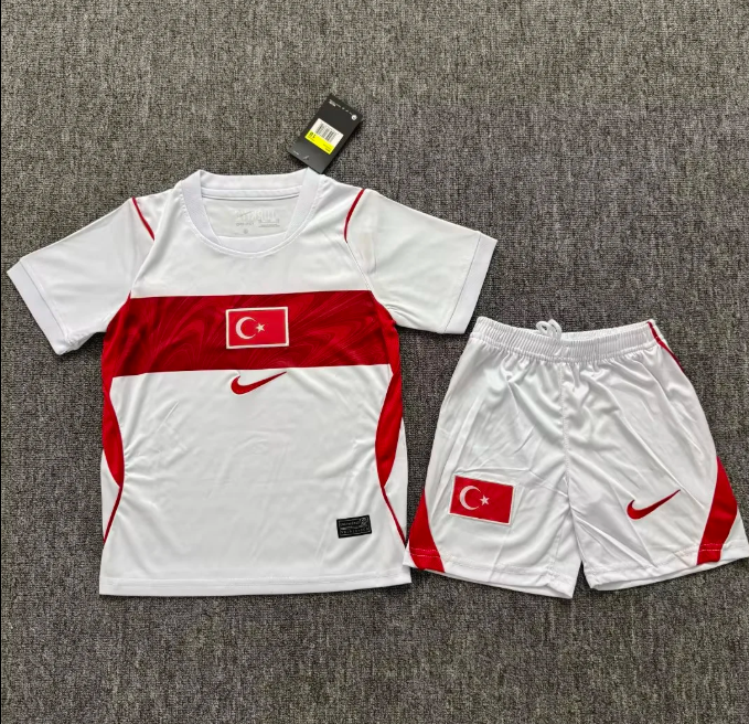 Turkey 2026 World Cup Away Kids Suit