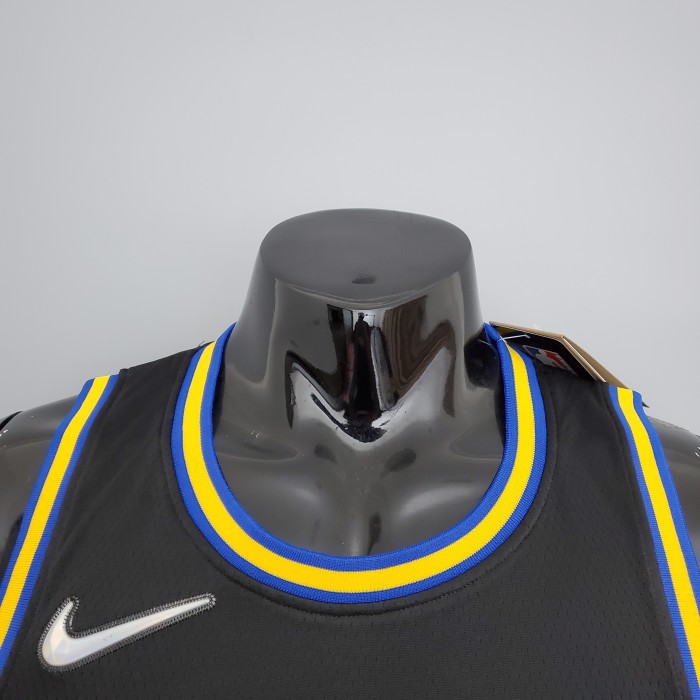Klay Thompson Golden State Warriors 2022 75th Anniversary Swingman Jersey Black