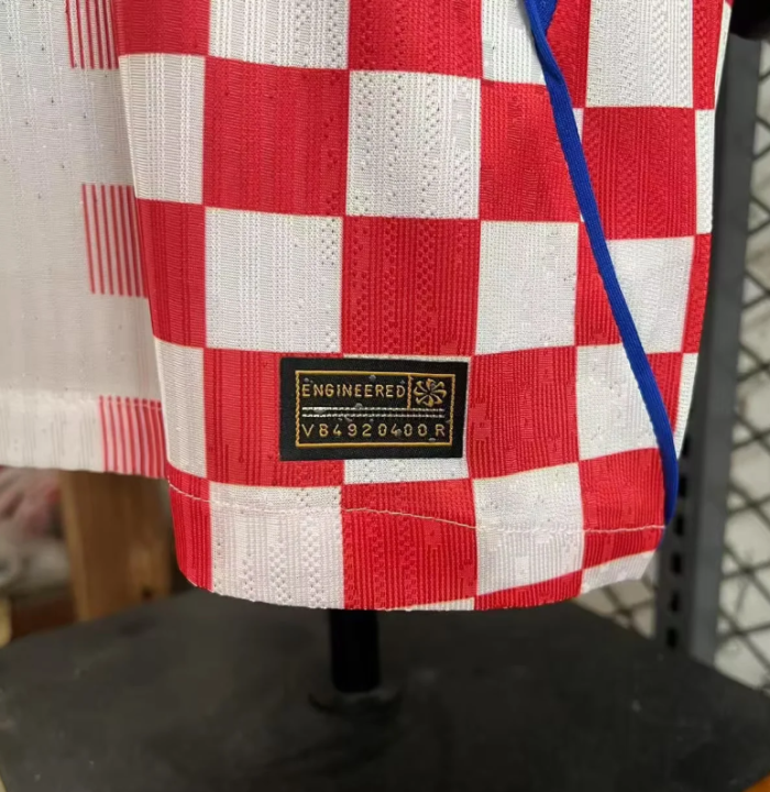 Croatia 2026 World Cup Home Player Men Jersey