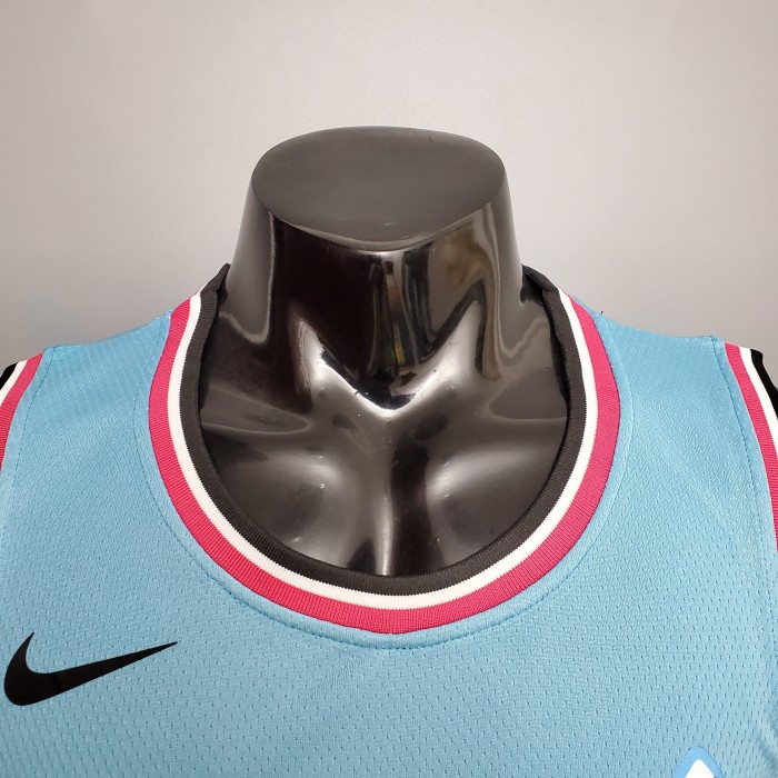 Tyler Herro Miami Heat Swingman Jersey Blue