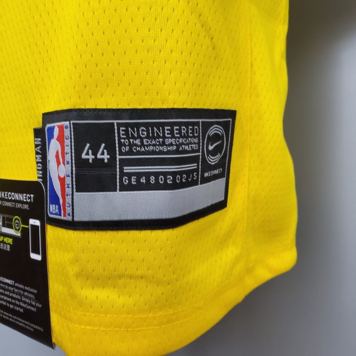 Kobe Bryant Los Angeles Lakers Swingman Jersey Yellow