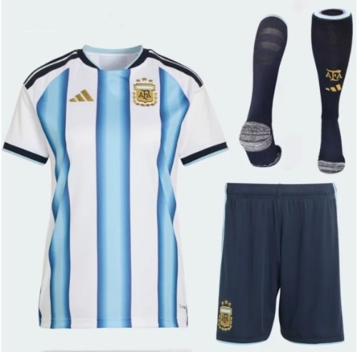 Argentina 2026 World Cup Home Kids Suit & Socks