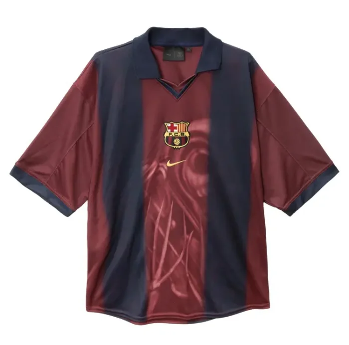 Barcelona x Travis Scott Home Retro Skeleton Jersey