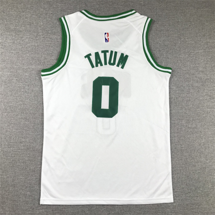 Boston Celtics KIds Jersey White Classics Edition 85/86 NO.0 TATUM