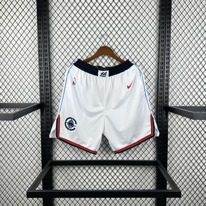 Los Angeles Clippers Team Basketball Shorts 2025