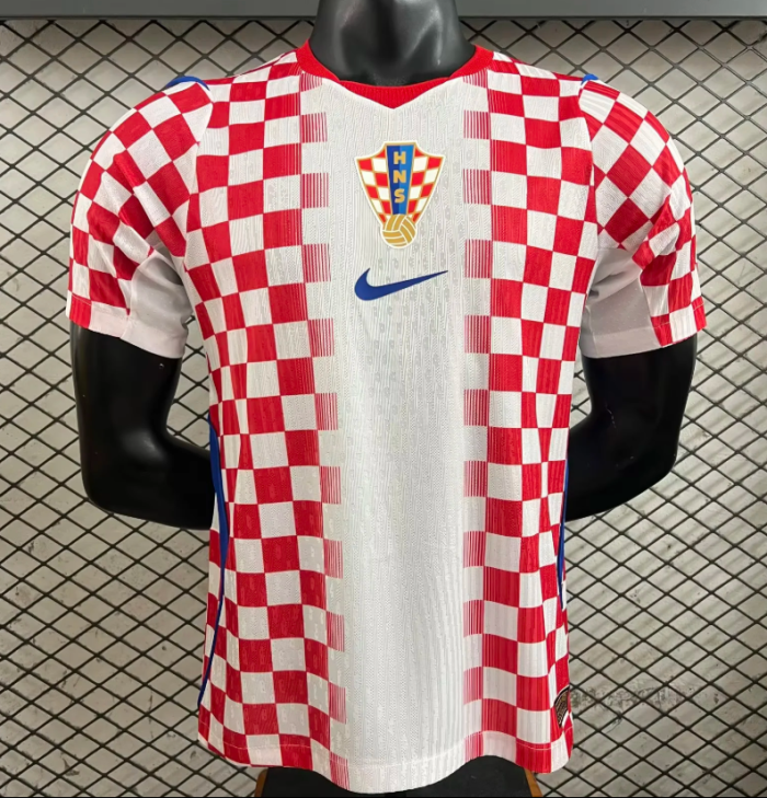 Croatia 2026 World Cup Home Player Men Jersey