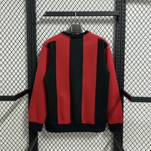 AC Milan Hoodless Sweatshirt Training Jersey 25/26