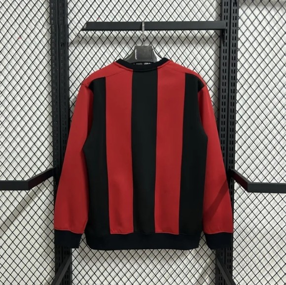 AC Milan Hoodless Sweatshirt Training Jersey 25/26