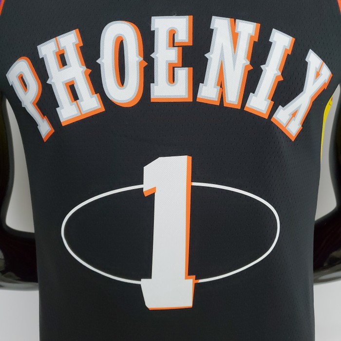 Devin Booker Phoenix Suns City Edition 2022 Swingman Jersey Black