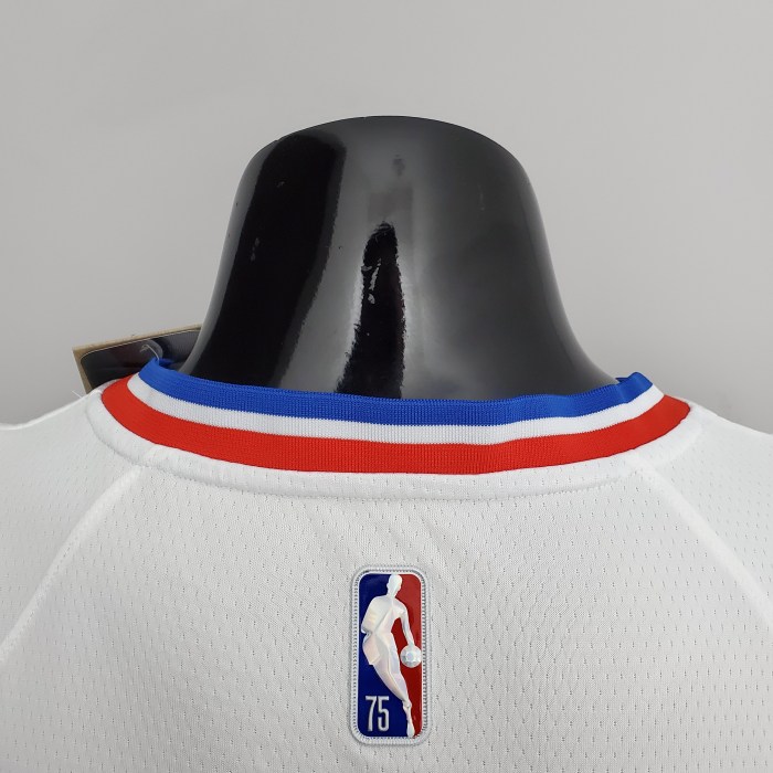 Allen Iverson Philadelphia 76ers 75th Anniversary Swingman Jersey White