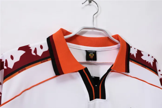 AS Roma Home Retro Long Sleeve Jersey 1998/99
