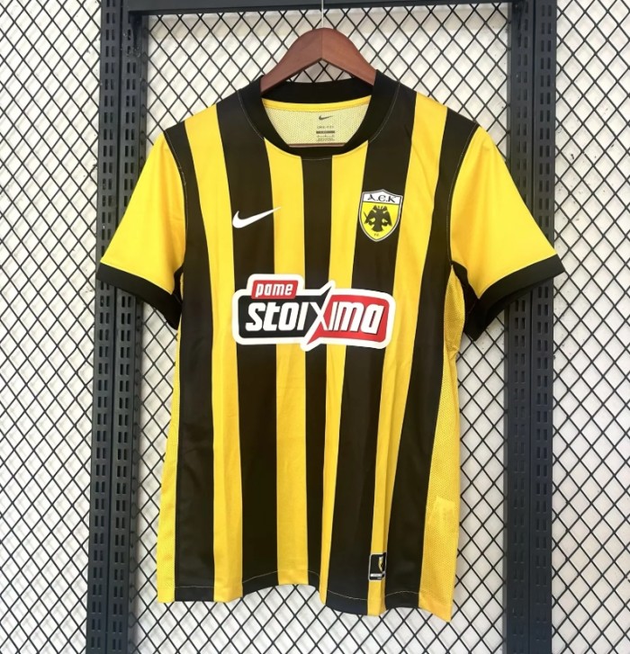 AEK FC Home Man Jersey 2025-26