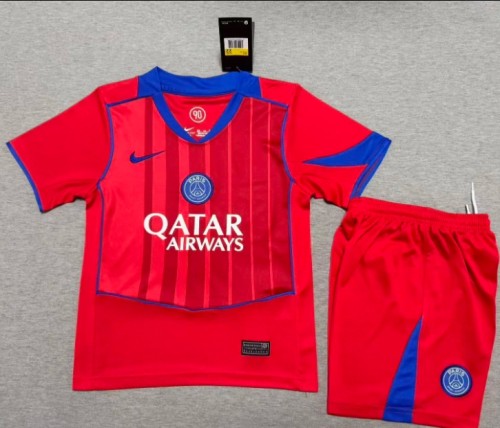 PSG-Paris Saint Germain Third Kids Suit 25/26
