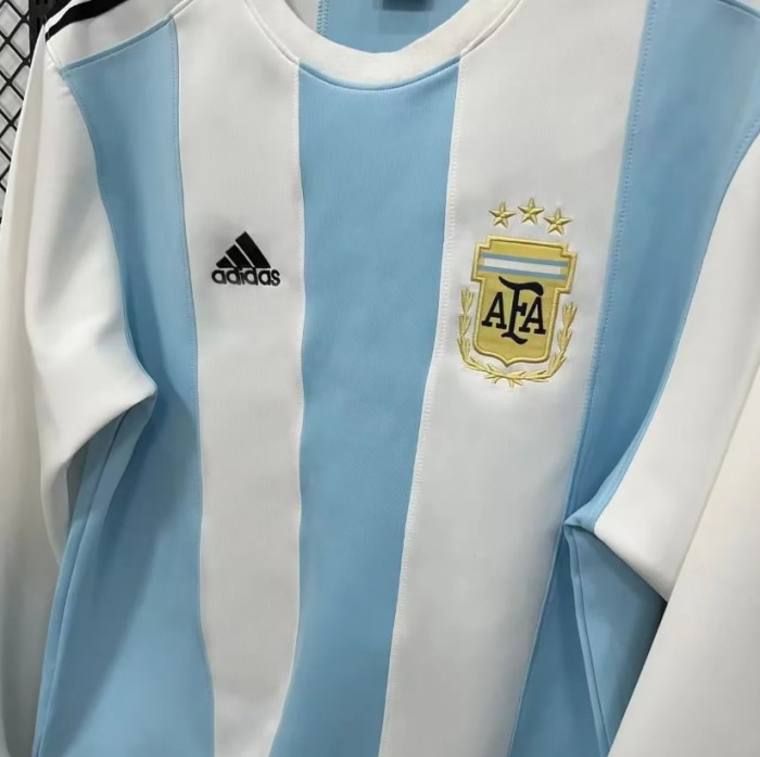 Argentina Hoodless Sweatshirt Training Jersey 25/26